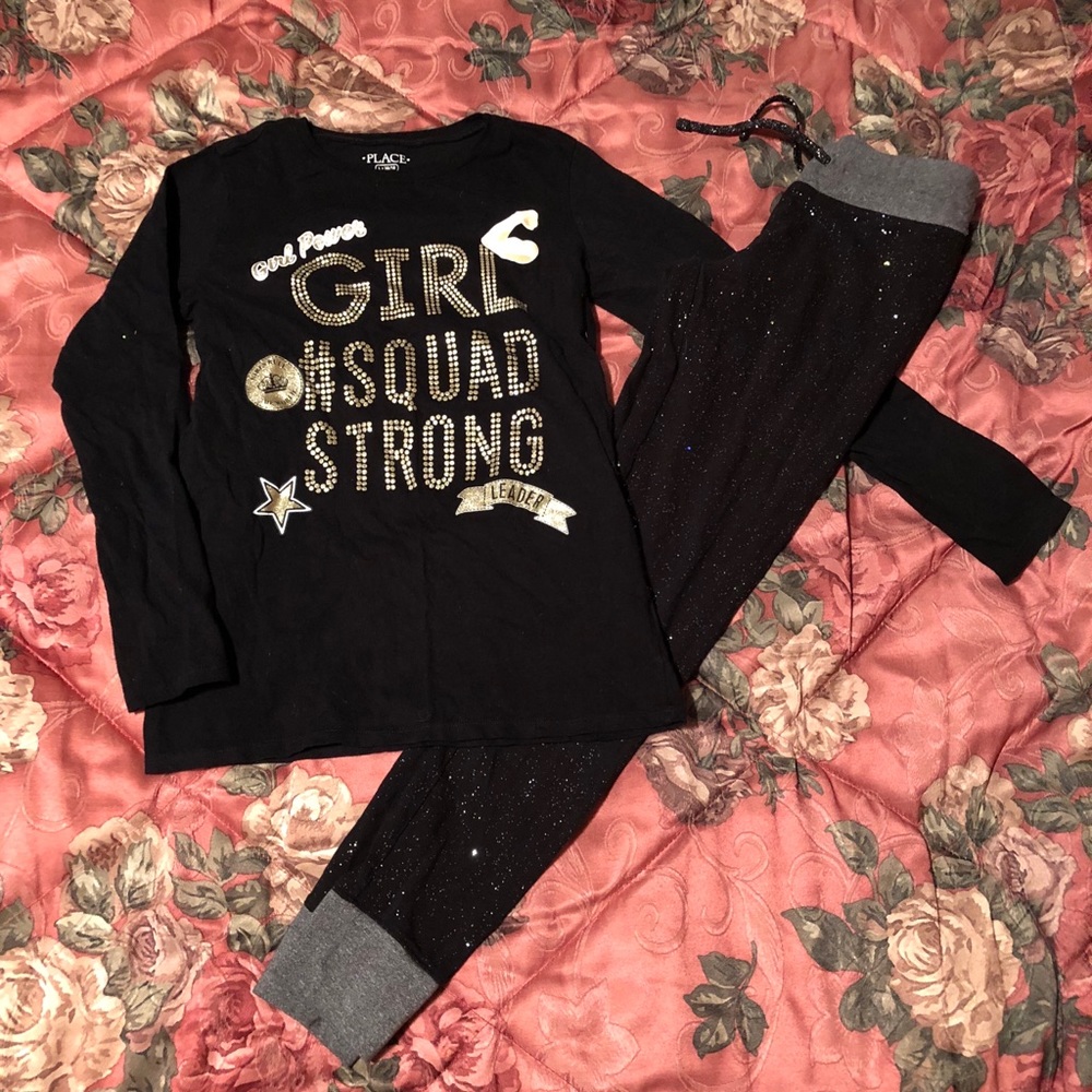 Long sleeve top/leggings